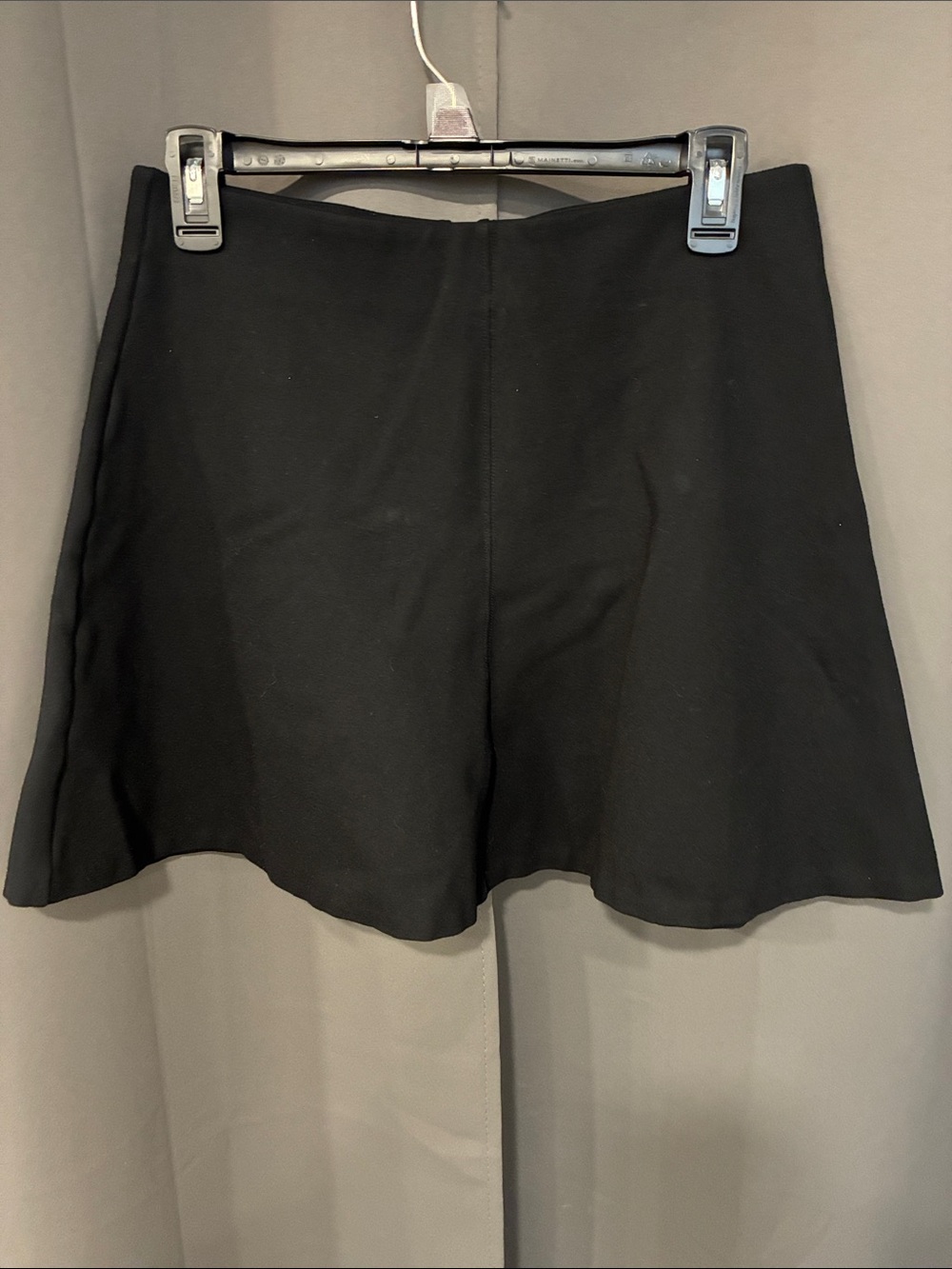 LOFT Black Flared Skort